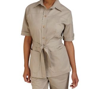 CINTAS SAHARA TAB-SLEEVE TUNIC SIZE L AND M NWOT